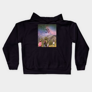 In the mountains, away from the citys. Kids Hoodie